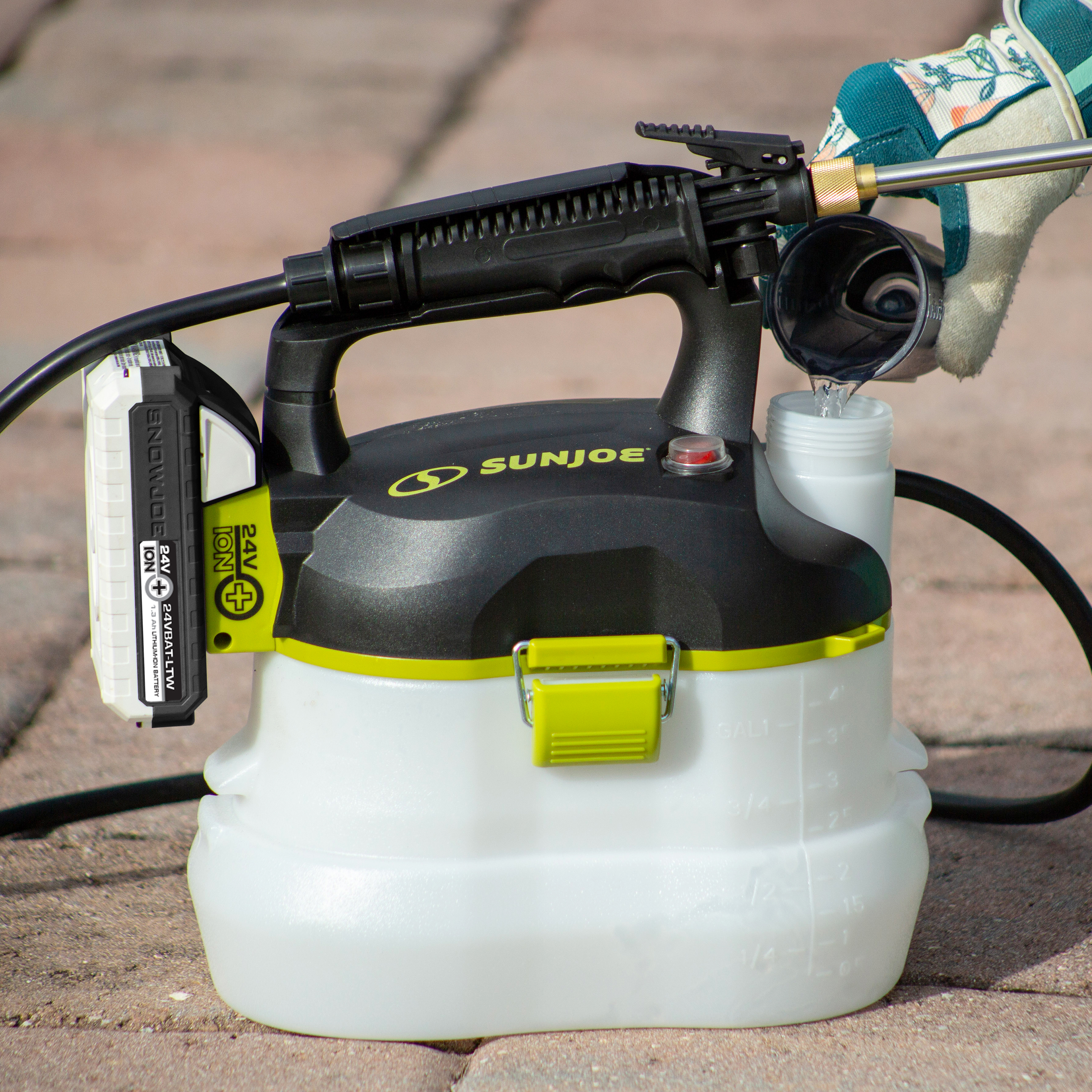 Sun Joe 24V iON+ Multi-Purpose Chemical Sprayer Kit