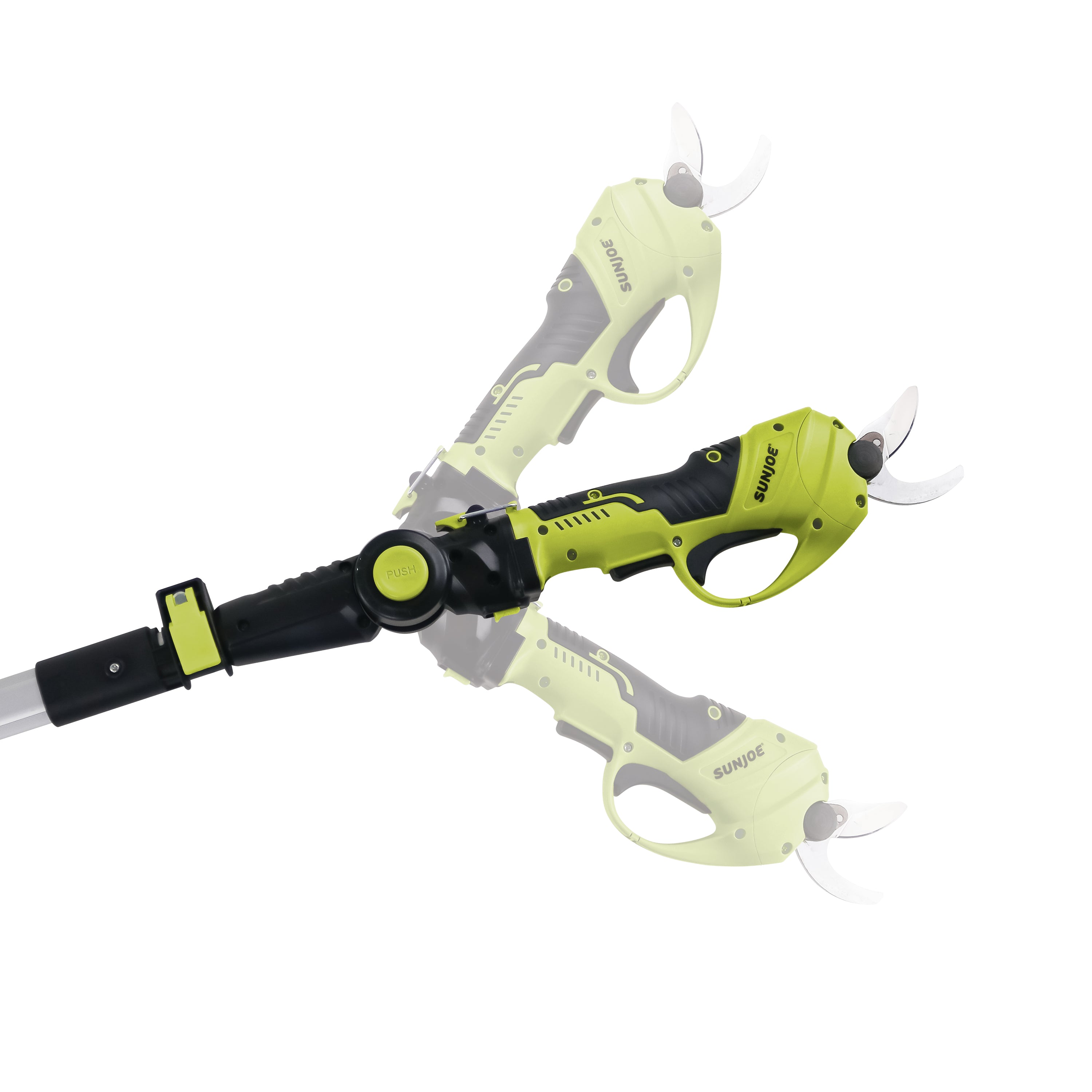 Sun Joe 24VLRPL2CT 24Volt iON+ Cordless Handheld and LongReach Pruner and Lopper Tool Only