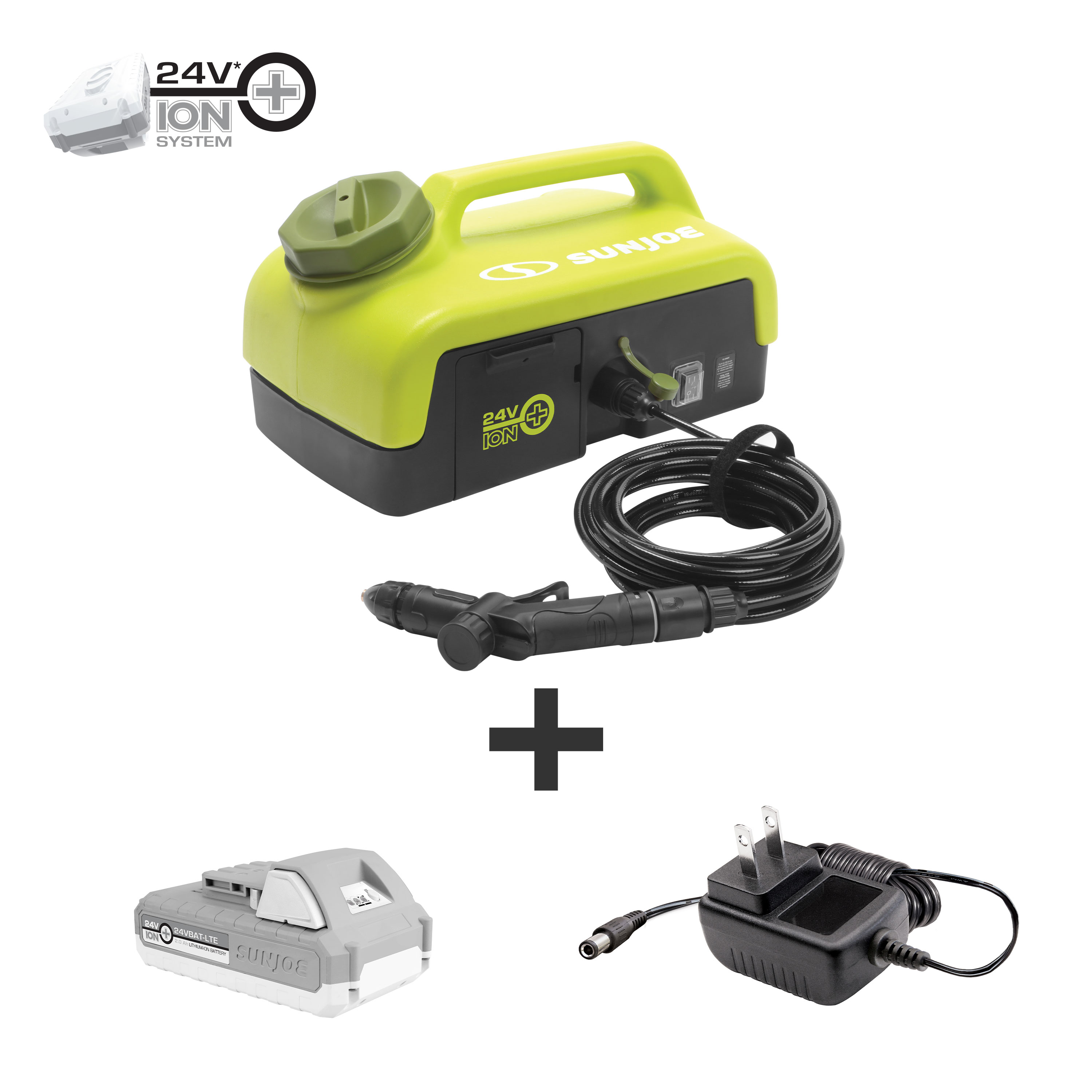 Sun Joe 24-Volt Cordless HVLP Handheld Paint Sprayer Kit with 4.0 Ah  Battery + Charger 24V-PS1 - The Home Depot
