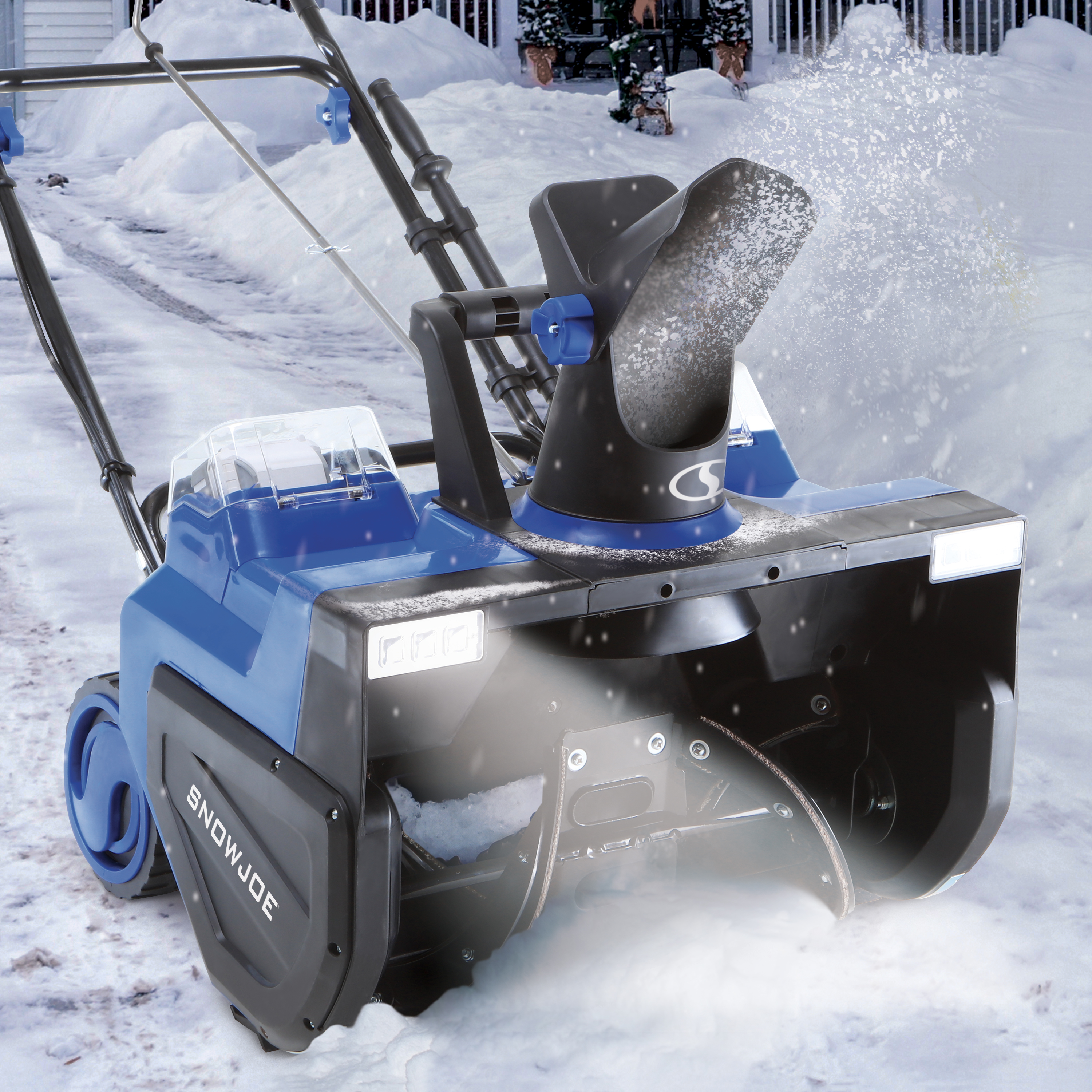 Snow Joe 24-volt 13-in Single-stage Push Cordless Electric Snow Blower  Powered Snow Shovel 4 Ah (Battery and Charger Included) in the Snow Blowers  department at