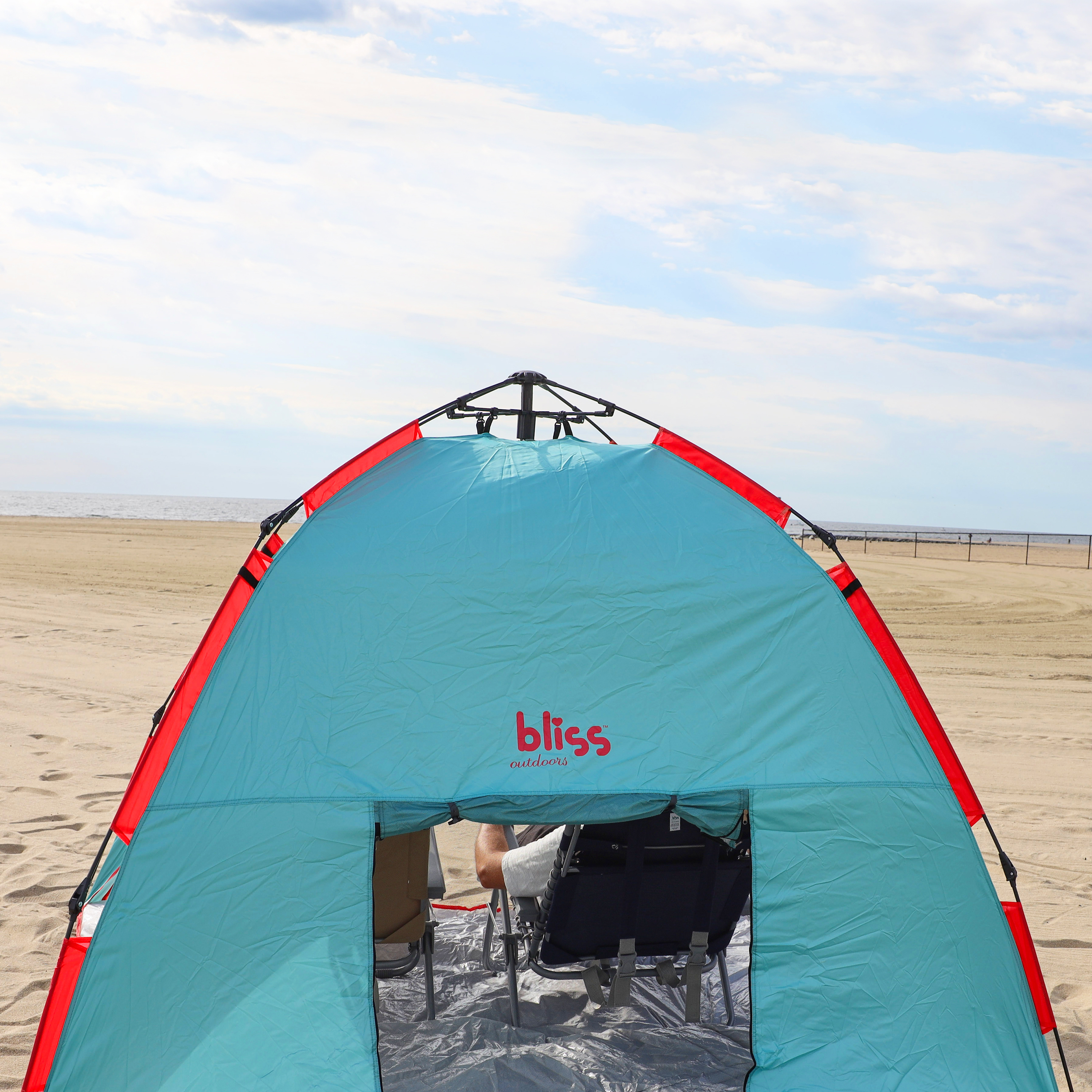 Bliss Hammocks Pop-Up Beach Tent W/ Carry Bag