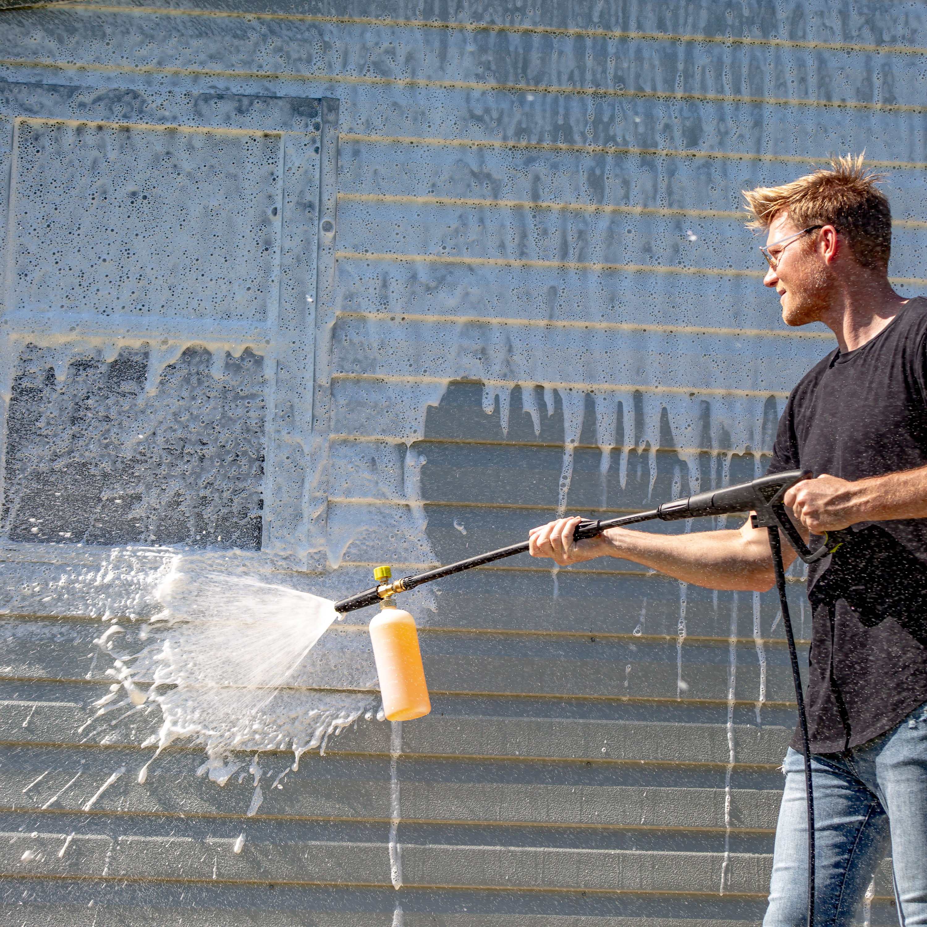 Car Wash Sprayer 34oz Pressure Washer Quick Connect And Adjustable