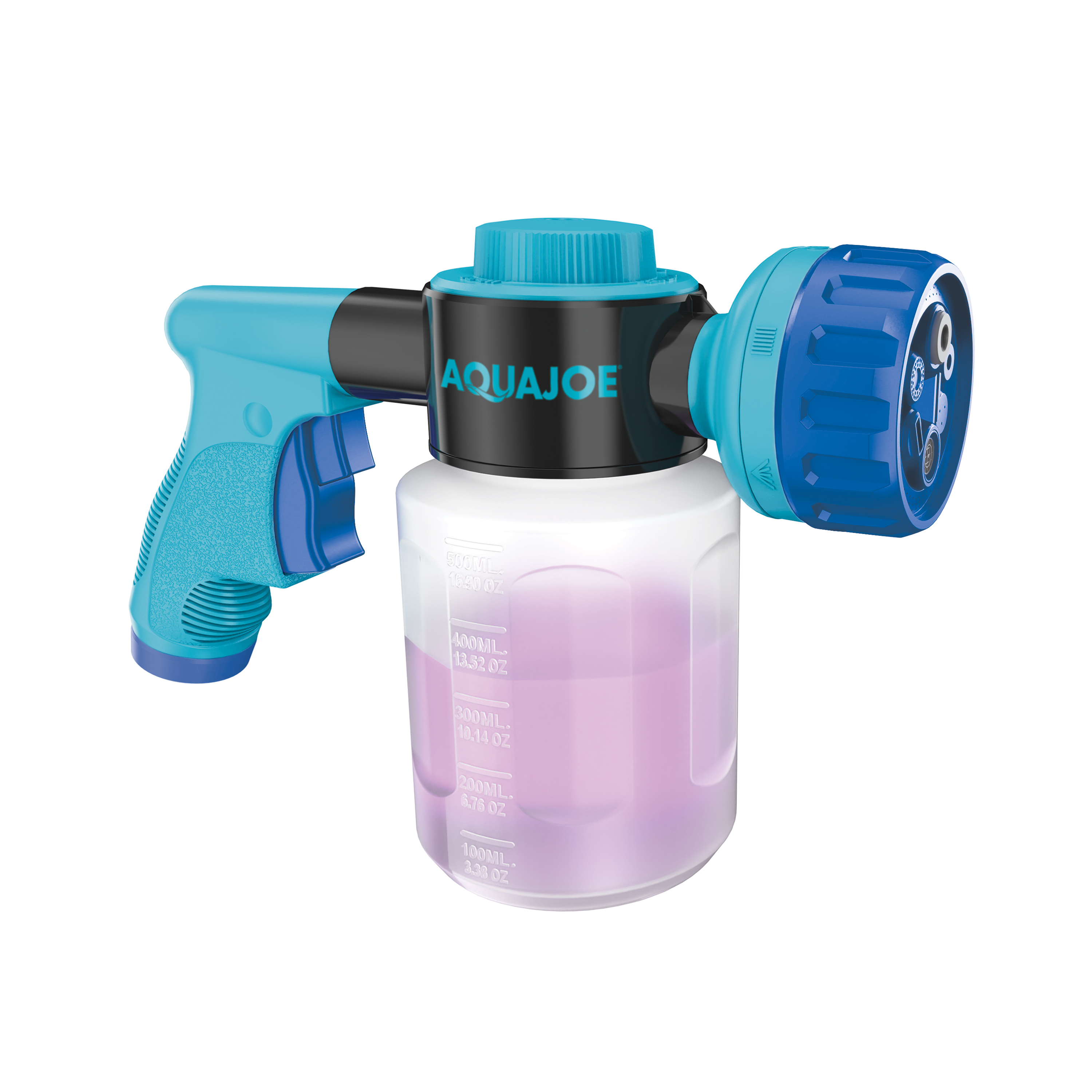 Aqua Joe® Hose-Powered Multi Spray Gun | 7 Spray Patterns