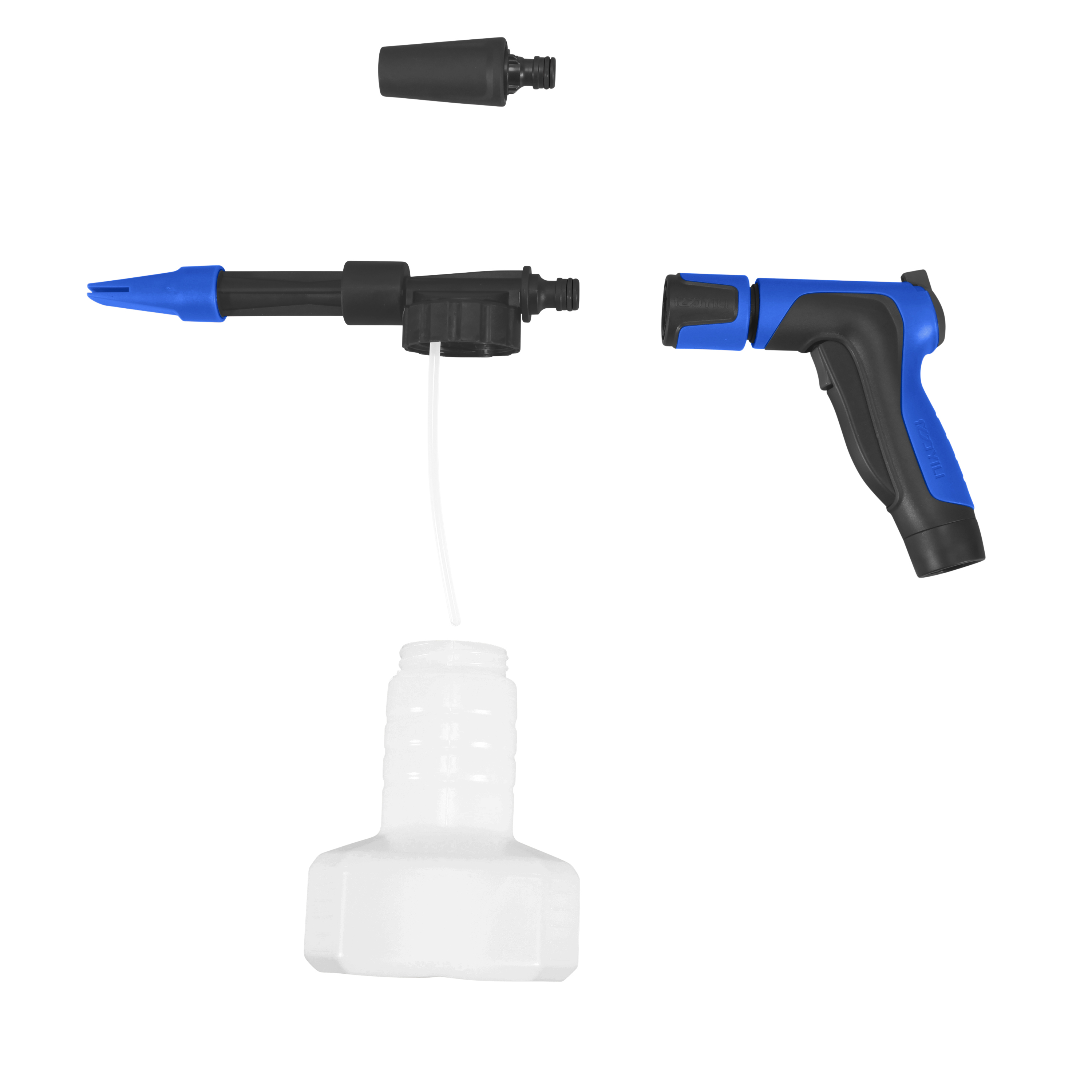 Aqua Joe Hose-Powered Multi Spray Gun | 7 Spray Patterns