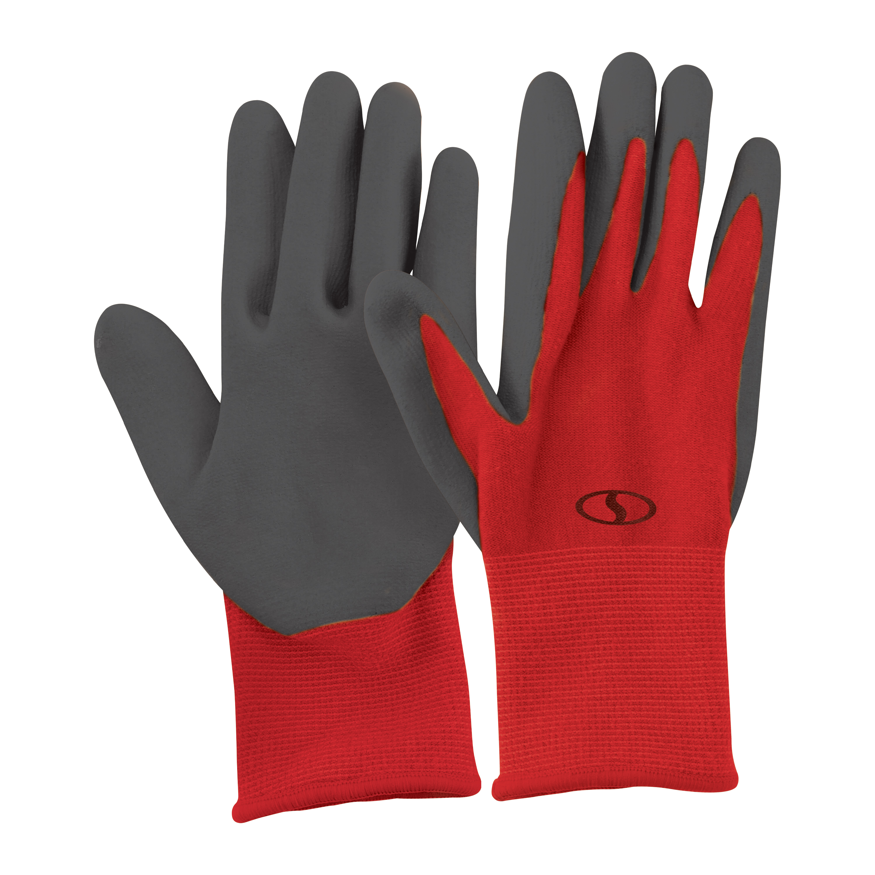 Sun Joe Reusable Nitrile-Palm Gloves, Tactile