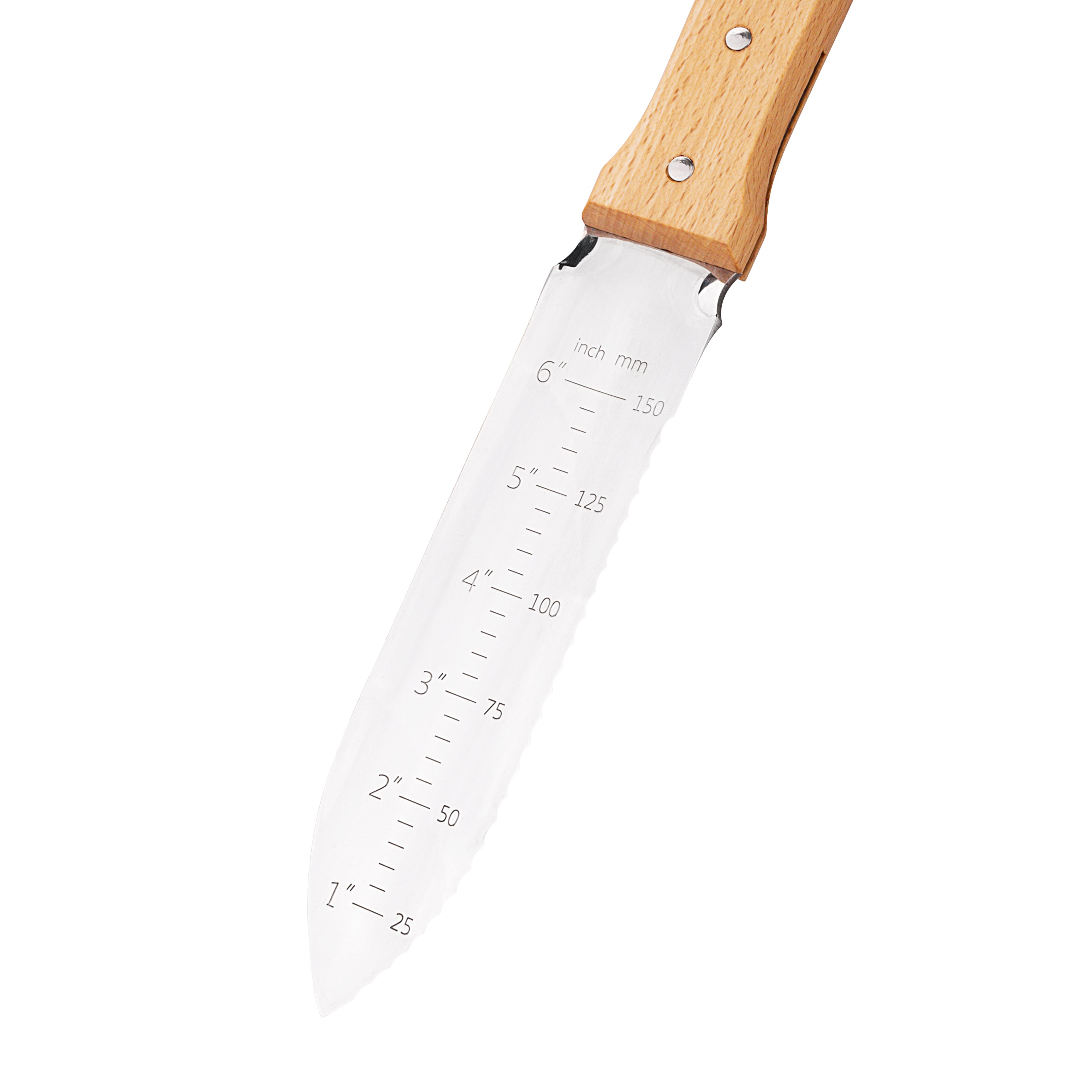 Nisaku Japanese Stainless Steel Knife, 7.5-inch Blade, Yamagatana