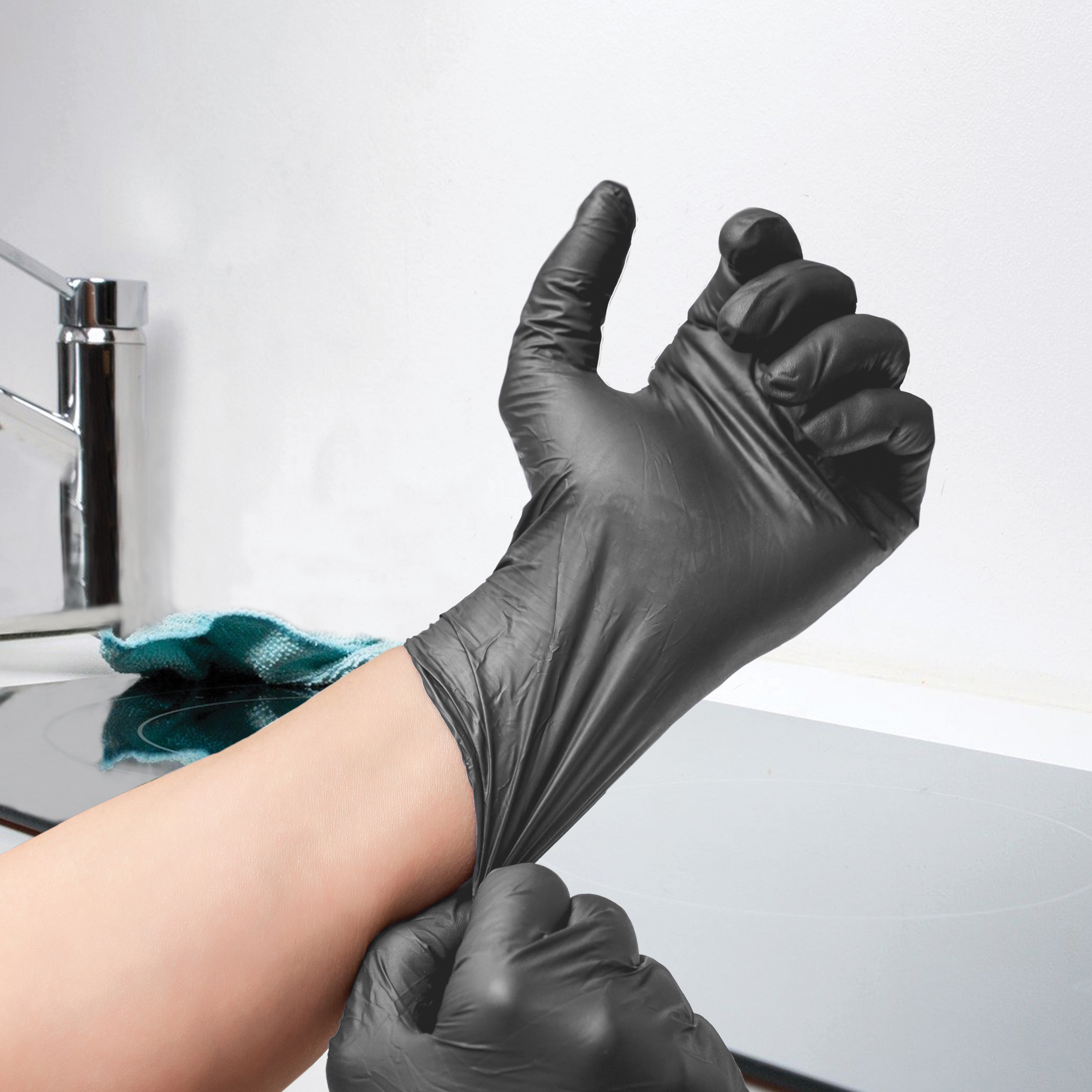 supplyaid disposable nitrile gloves