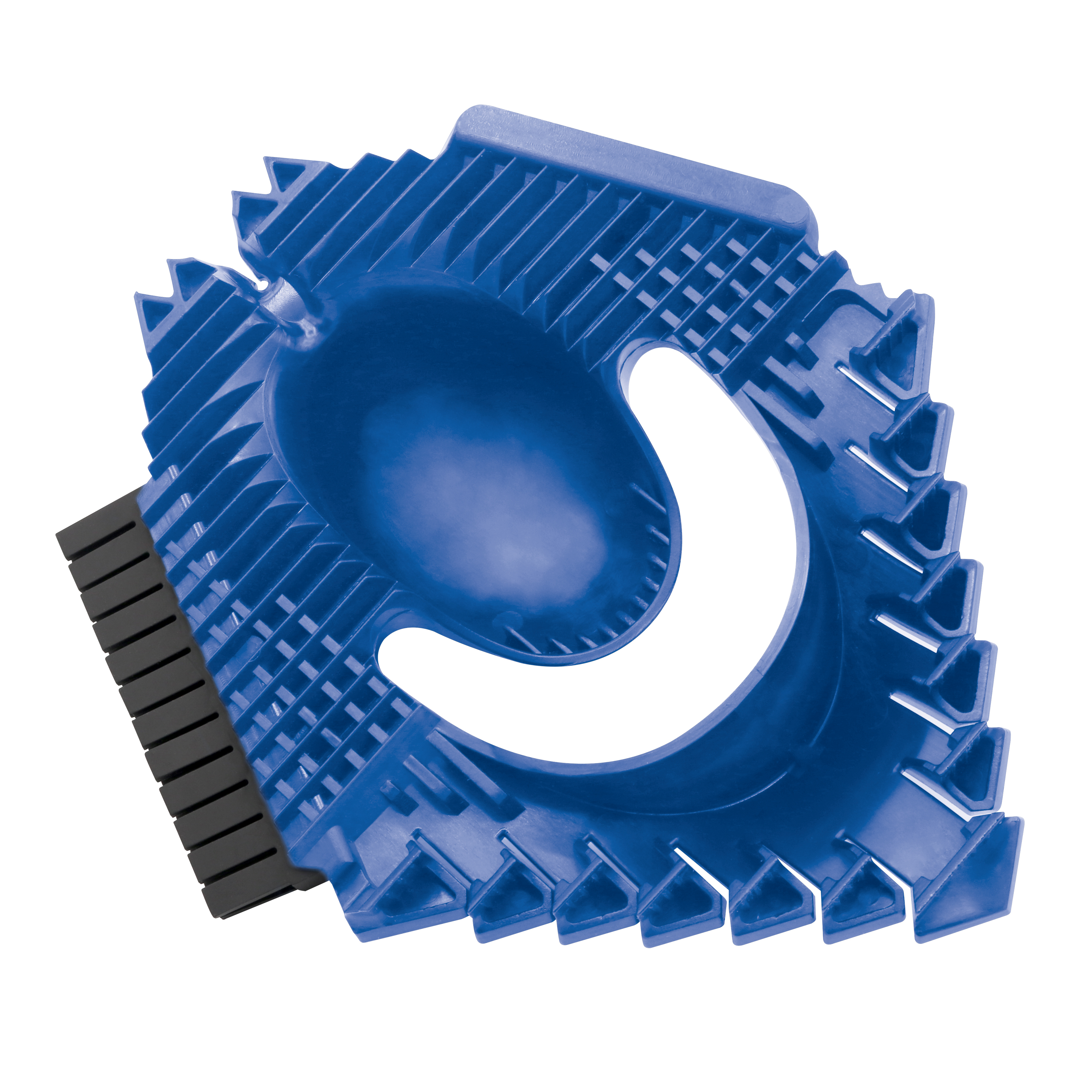 4002700 - Thin Line Utility Scratch Brush 11.5 - Blue