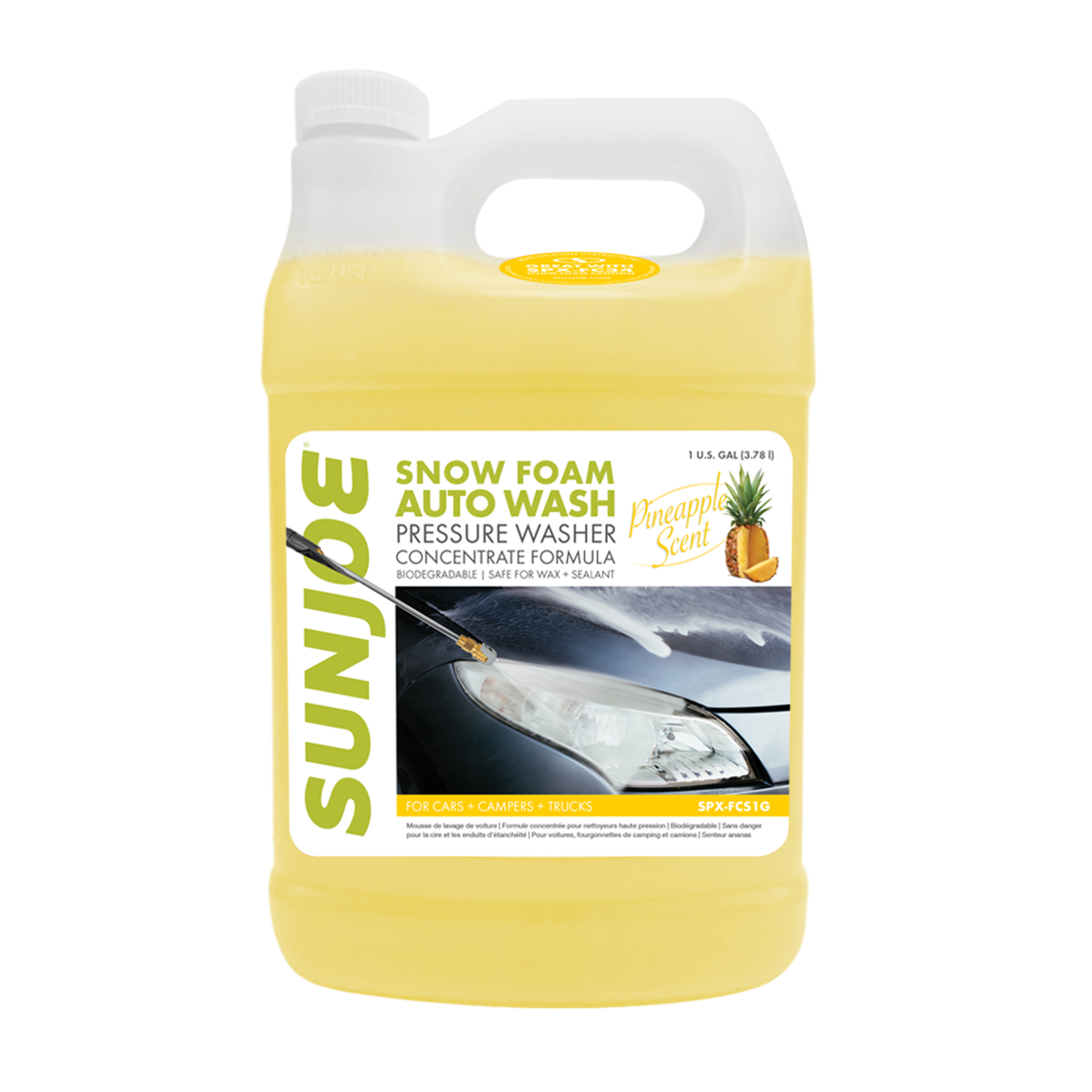 Sun Joe SPX-FCS1G Premium Snow Foam Pressure Washer Rated Car Wash