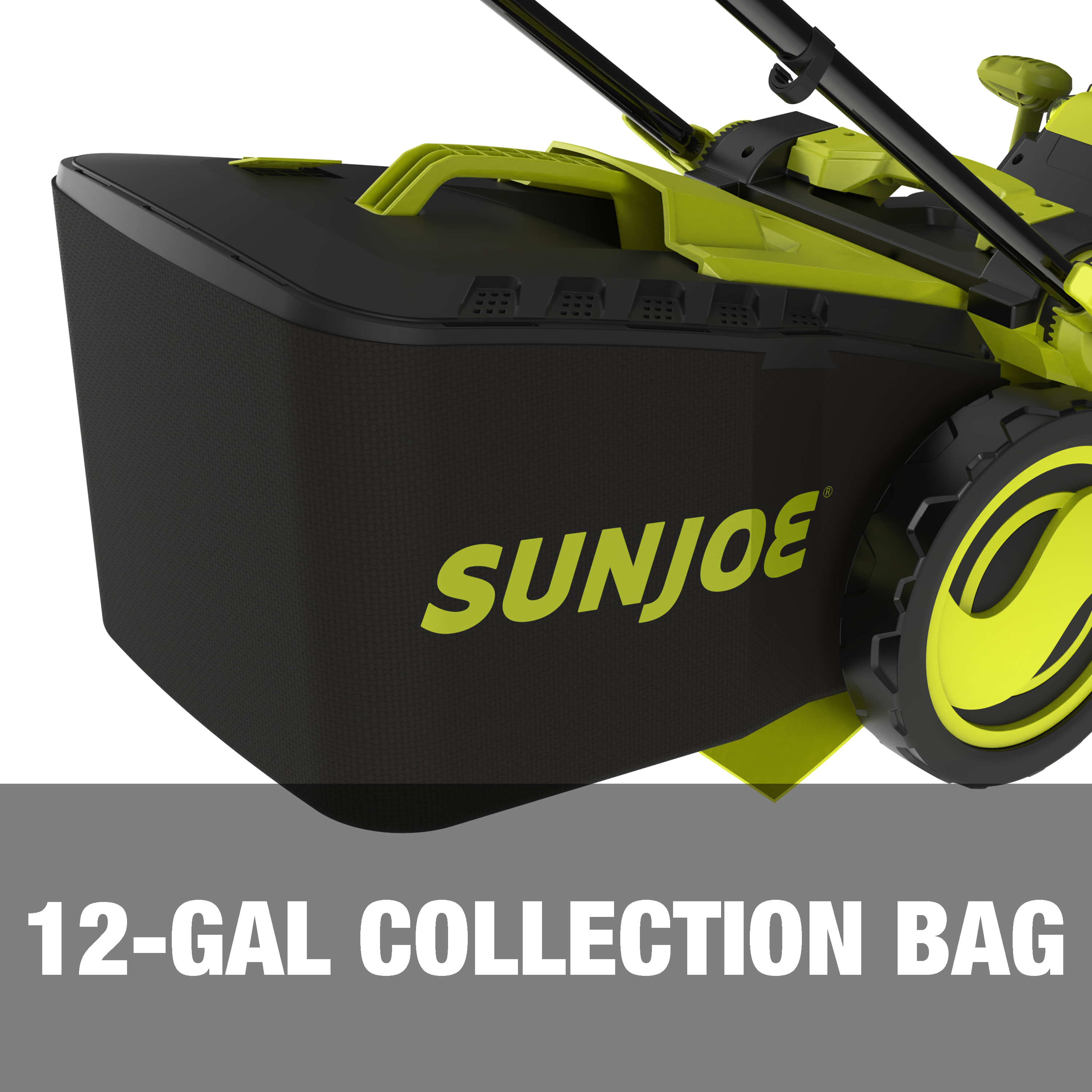 Sun Joe 48V, 16-In Cordless Lawn Mower, 2 x 24V 4.0Ah Batteries