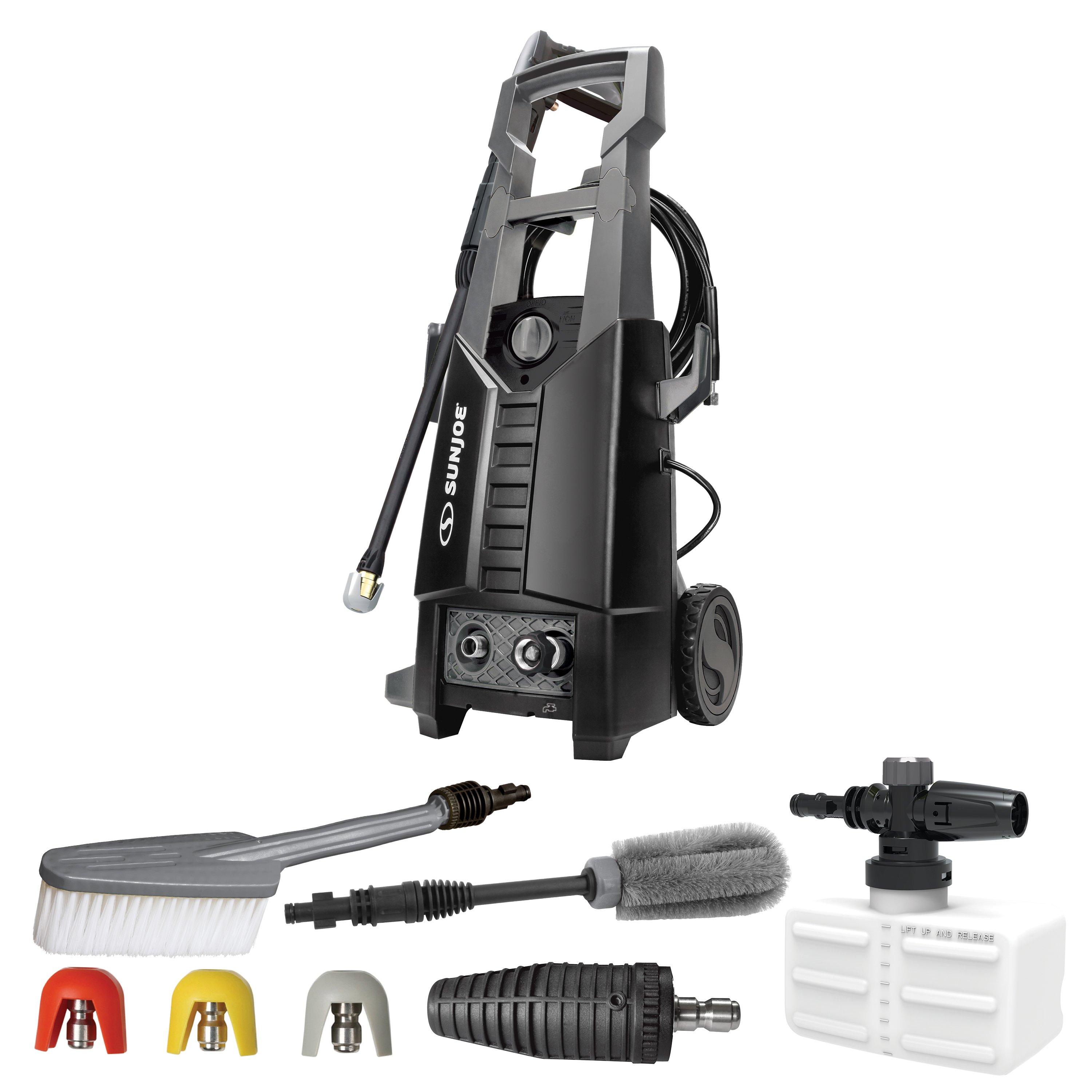 Sun Joe Electric Pressure Washer W/ Accessories | Black