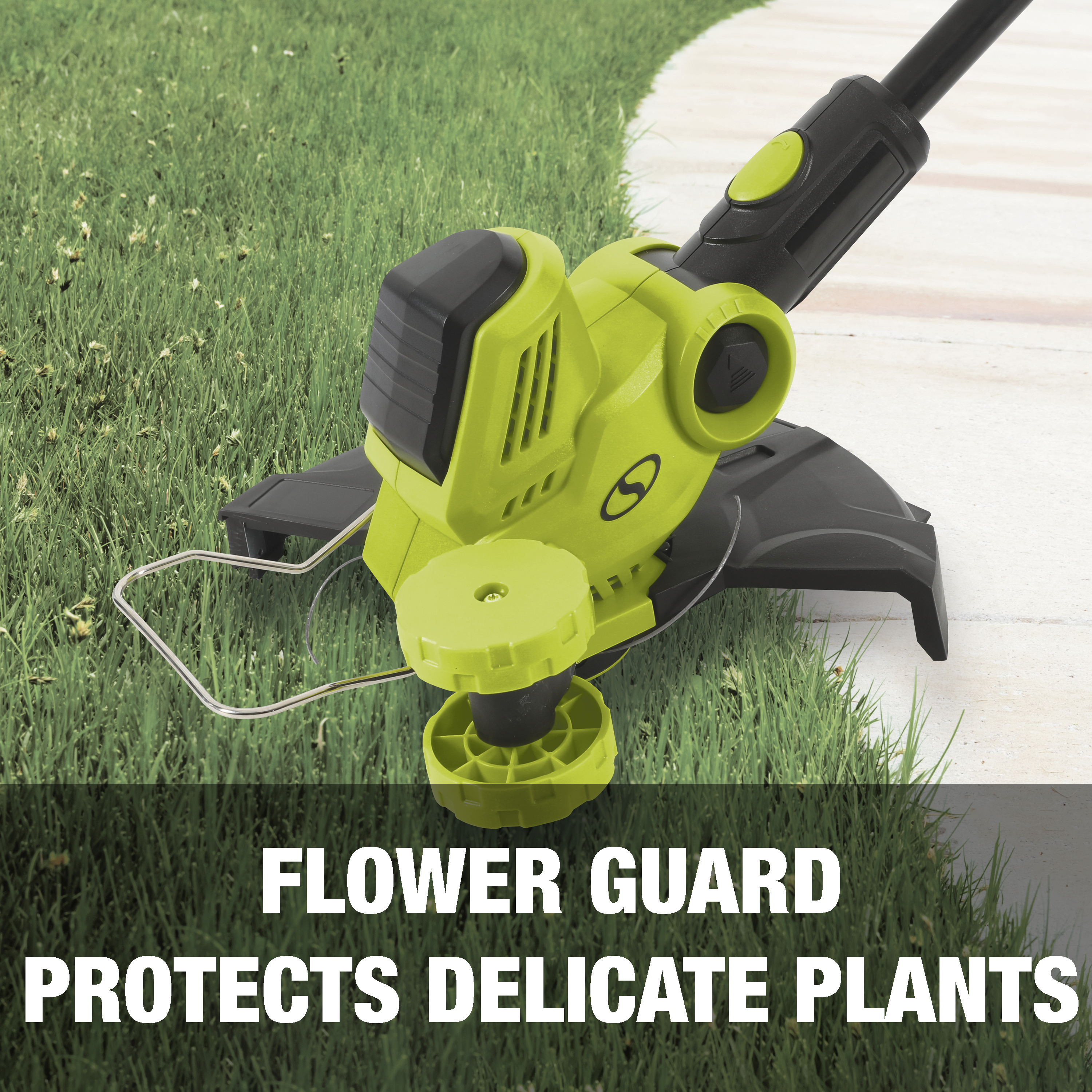 Flower guard protects delicate plants.